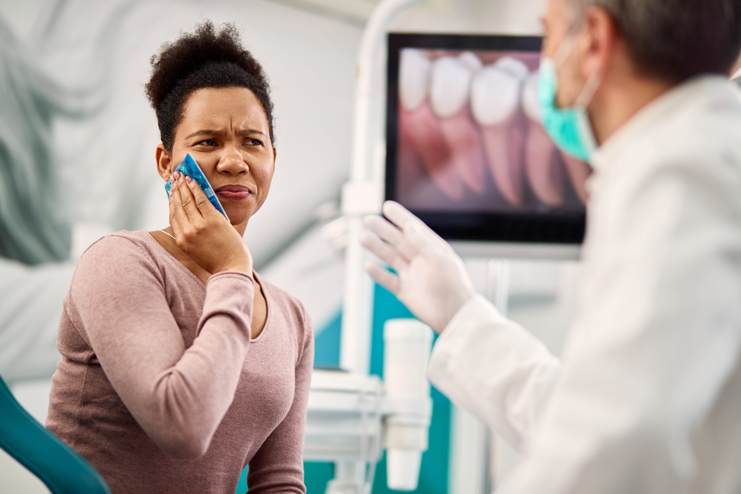 Sensitive teeth in West Kelowna dental office
