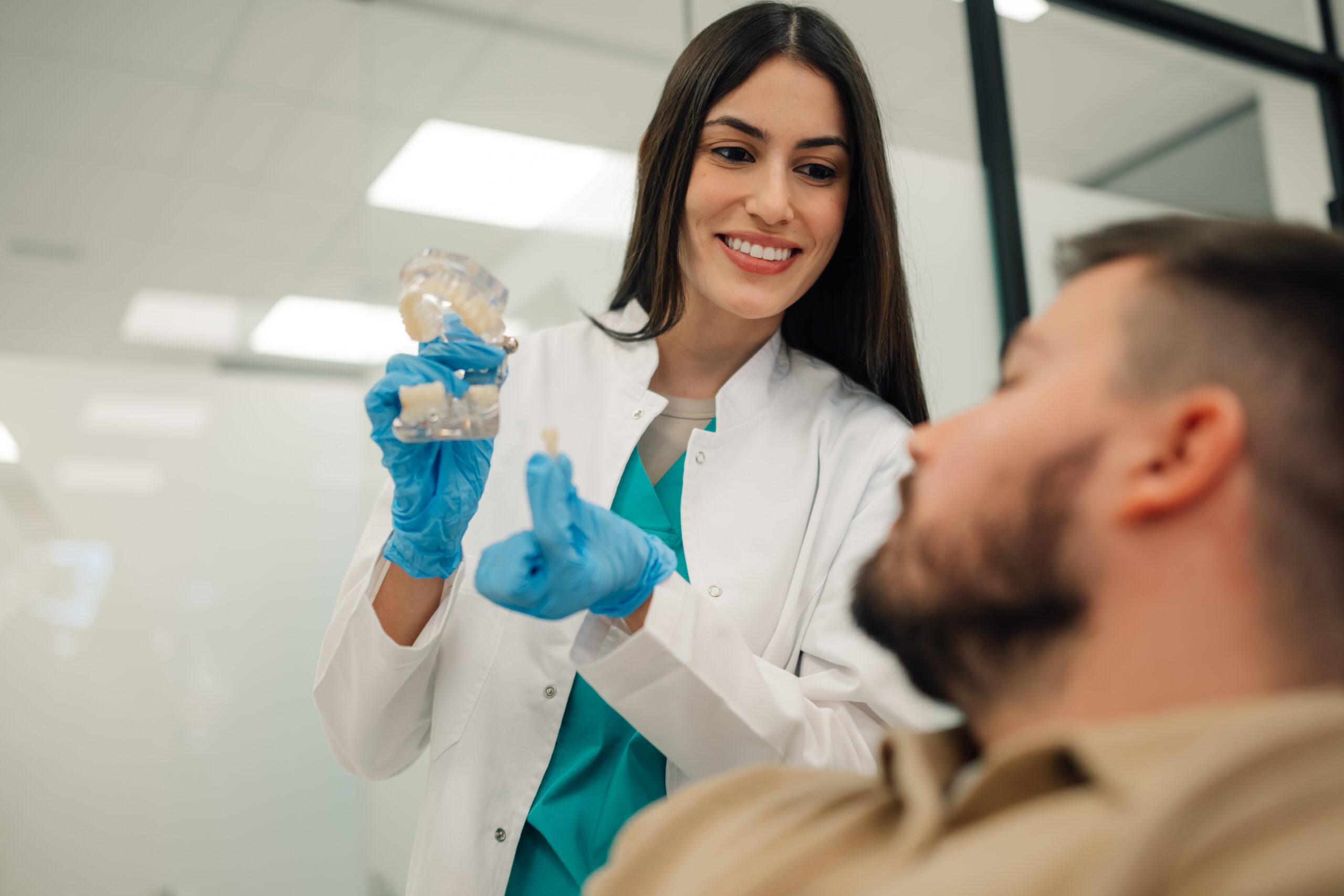 True Dental patient consultation