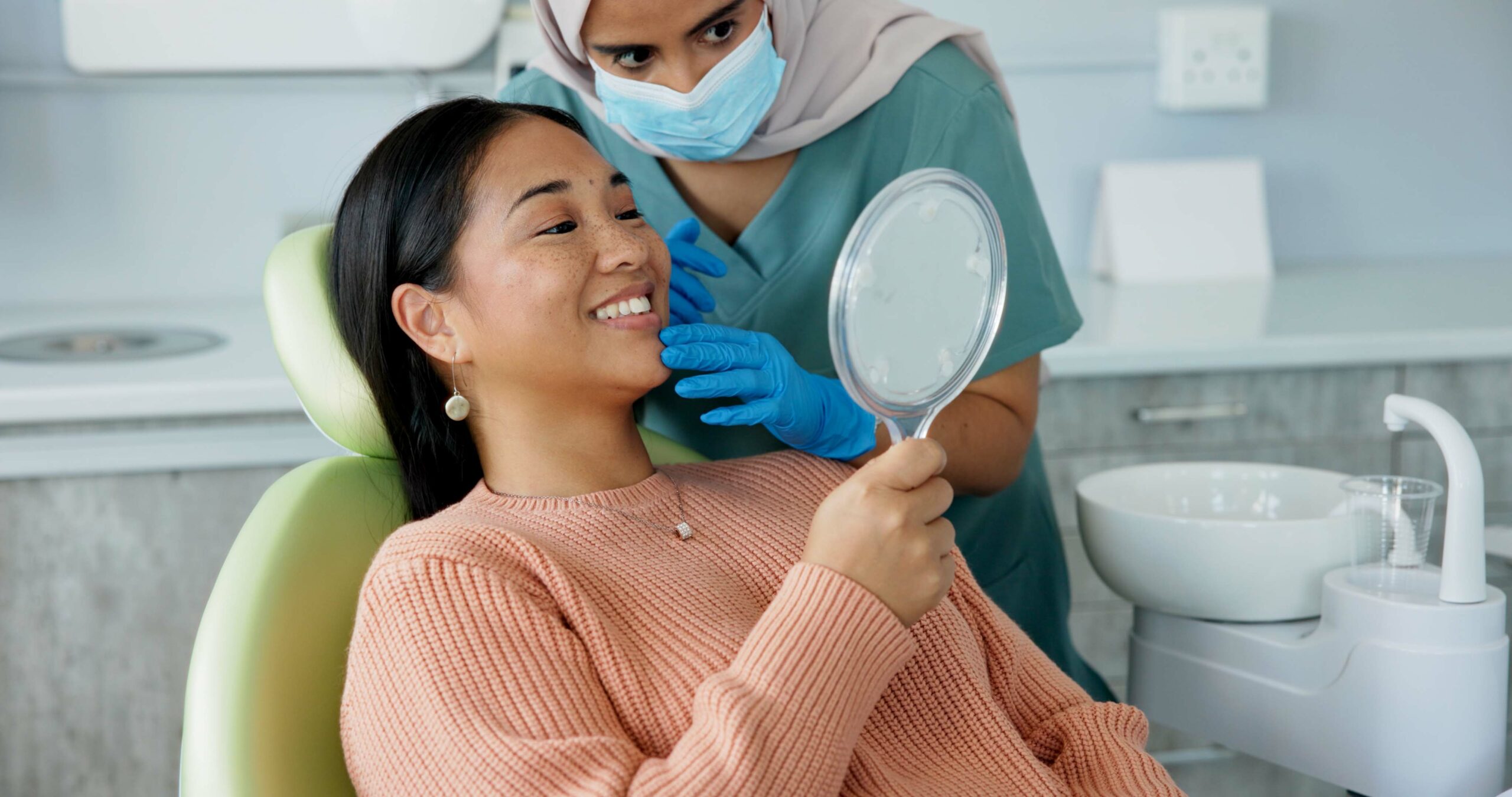 calm dental patient